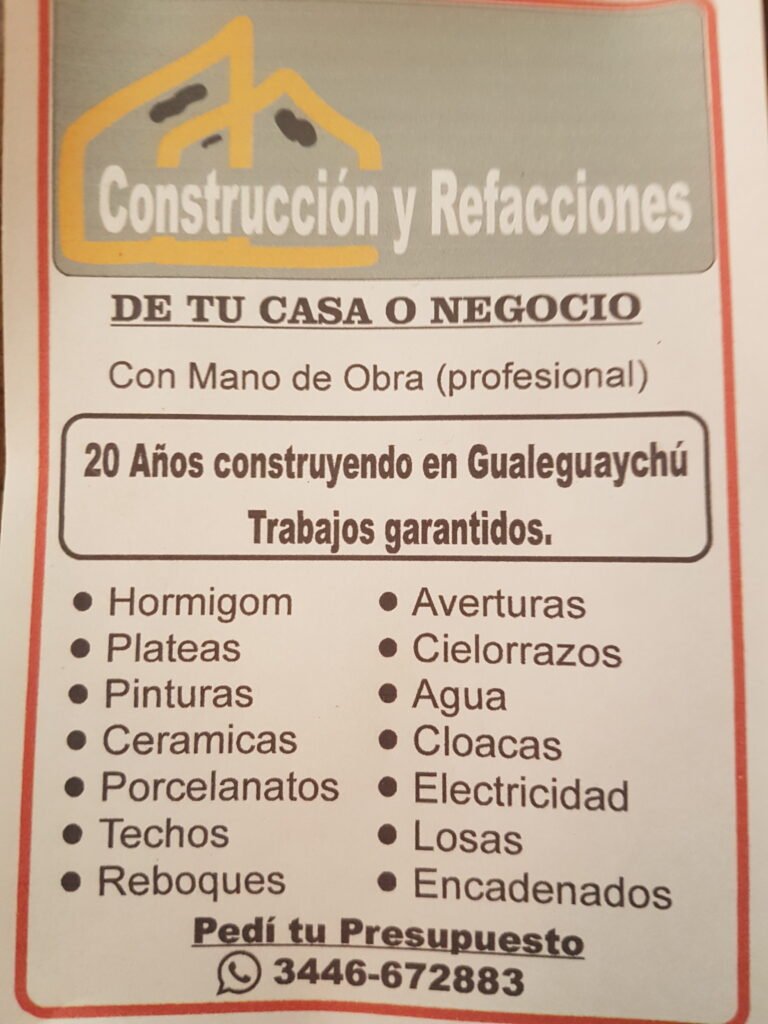 Construcción y refacciones