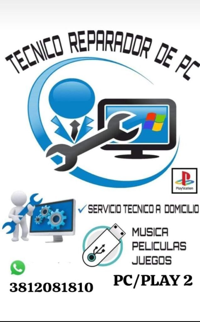 electricista reparador de computadoras