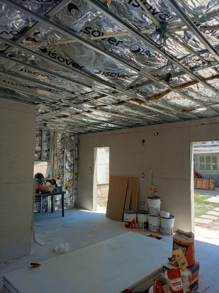 Electricista plomero construcción en seco,