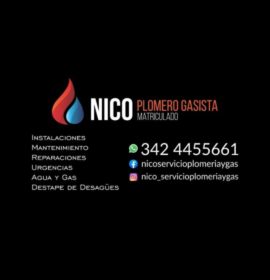 Nico plomería y gas