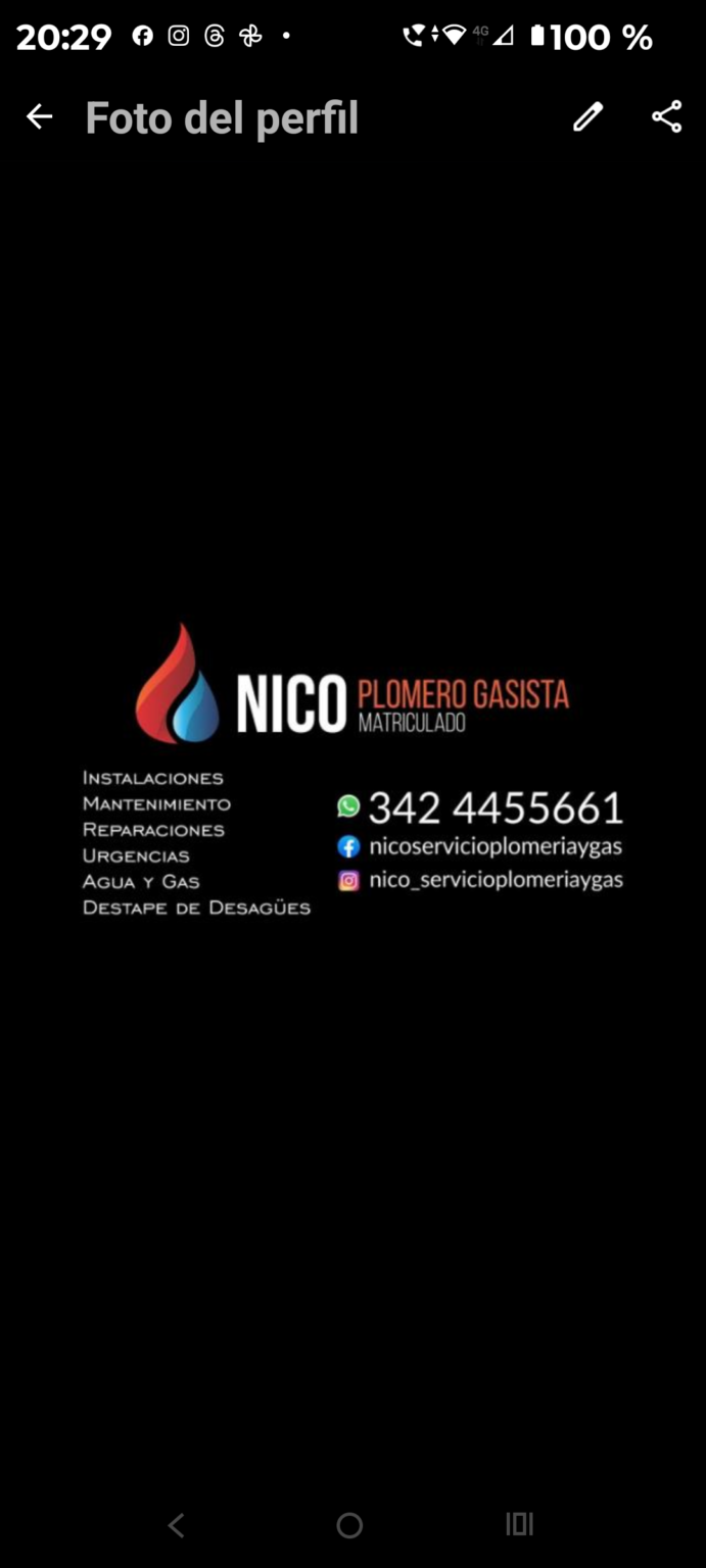 Nico plomería y gas