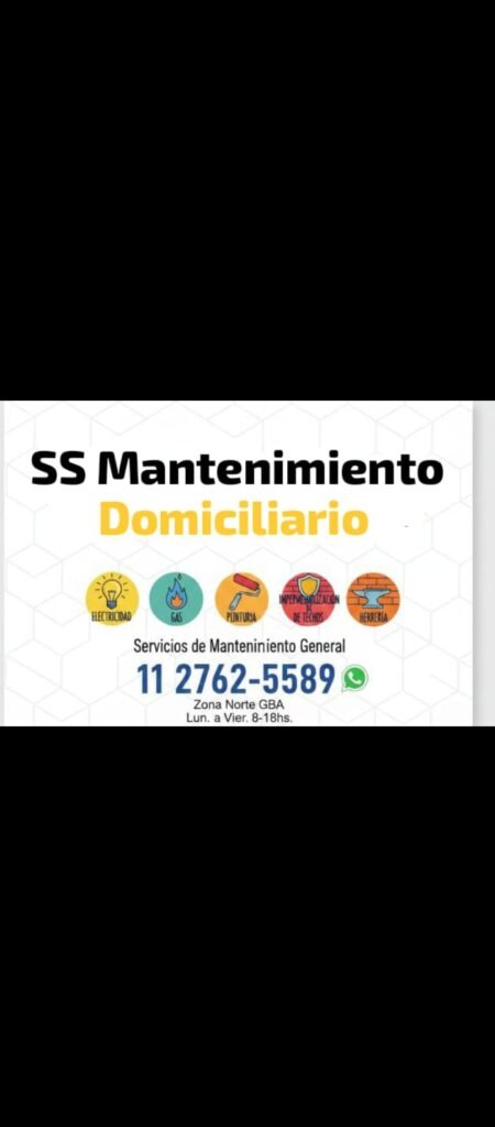 Mantenimiento domiciliario general