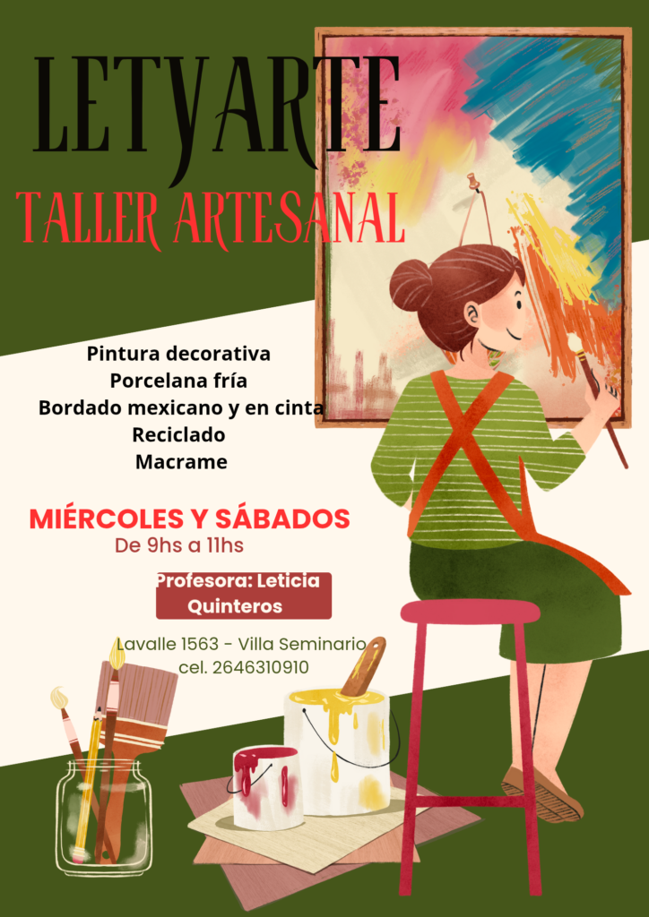 Clases de pintura decorativa y manualidades