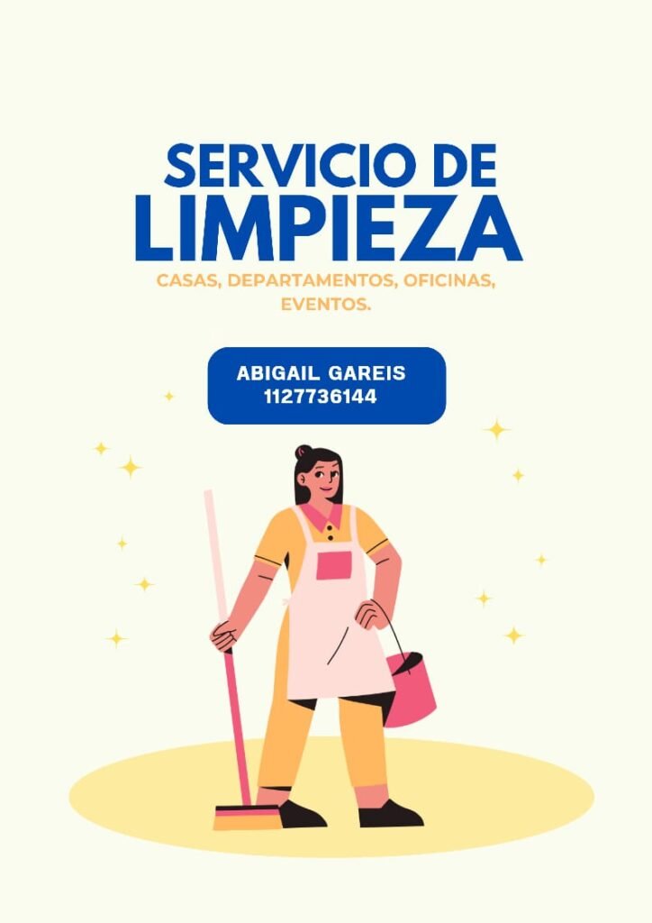 Limpieza. Servicio doméstico