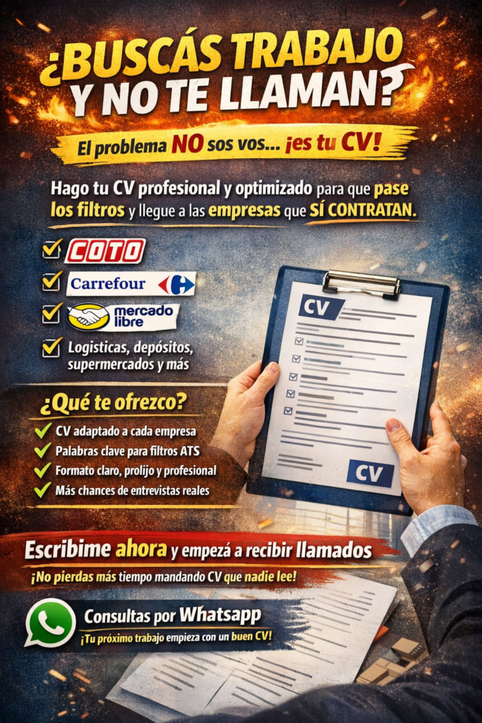 Currículum Profesional