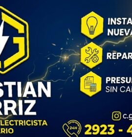 Electricista y seguridad electrónica