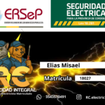 Electricista Matriculado MP 18027