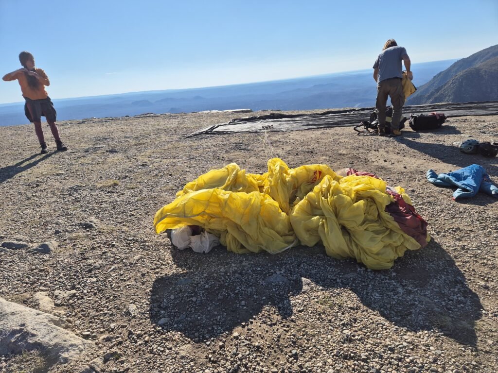 Vuelos en parapente