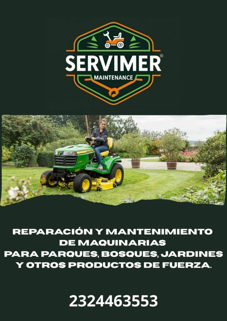 Reparación máquinas de pasto