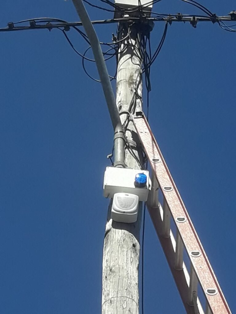 Instalación de cámaras y alarma v
