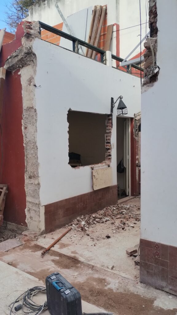 Albañilería, limpieza en general