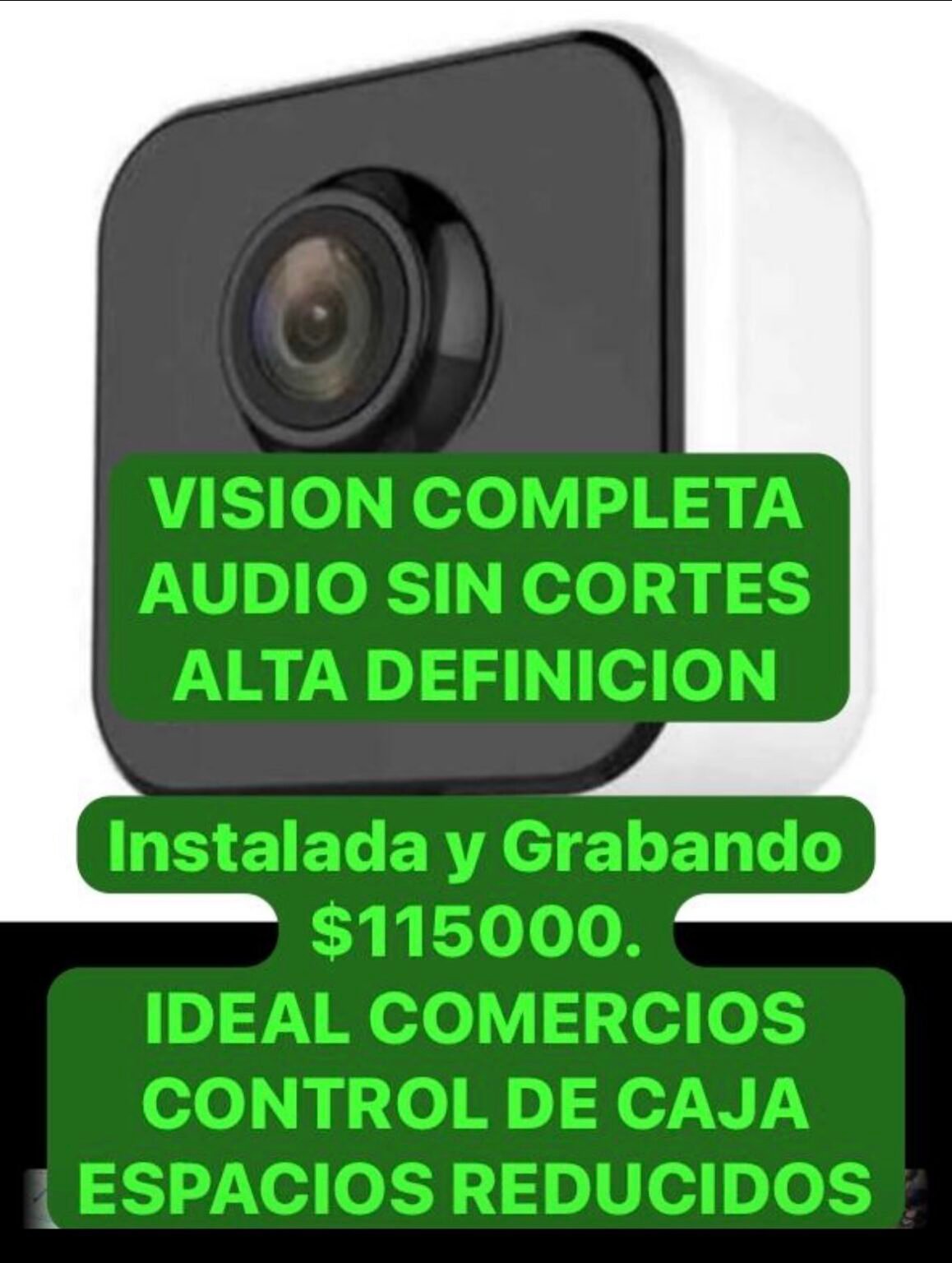 VENTA E INSTALACION DE CAMARAS DE