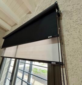 Fabricación de cortinas roller