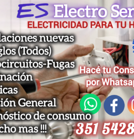 Electricista domiciliario e industrial