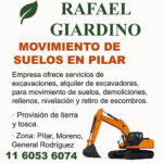 RAFAEL GIARDINO Mantenimiento de parques y piscinas Movimientos de suelo