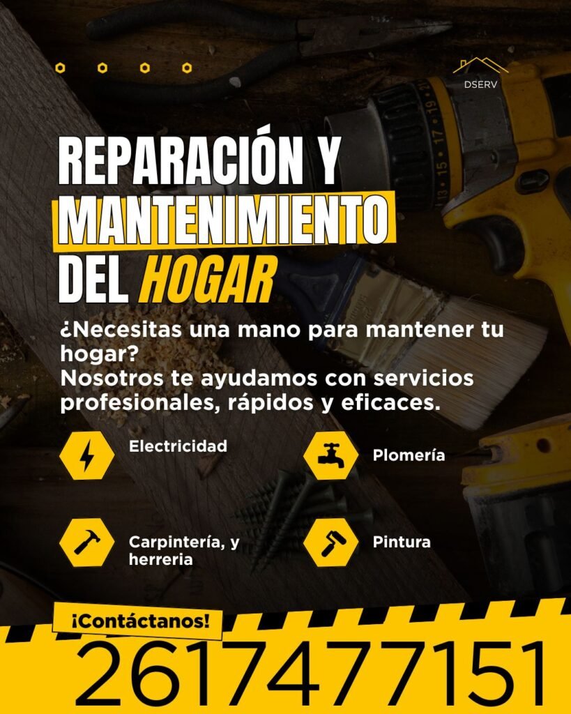 Plomería y Electricidad, Mendoza