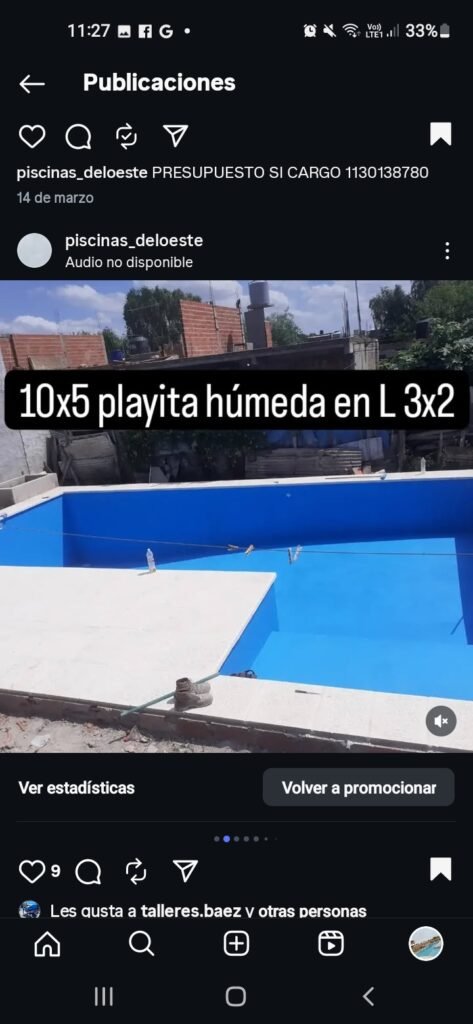Construcciones de piscinas