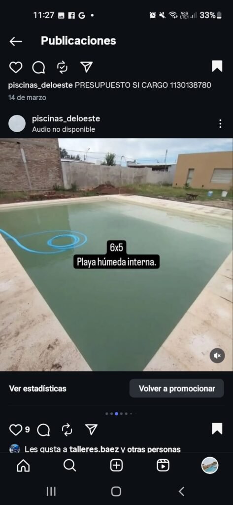 Construcciones de piscinas