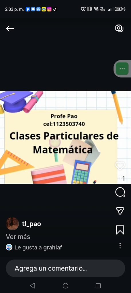 Clases Particulares de Matemática