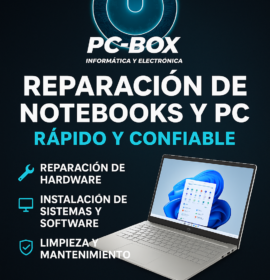 Servicio Tecnico informatico, reparacion de PC, notebooks. Mas de 20 años de experiencia