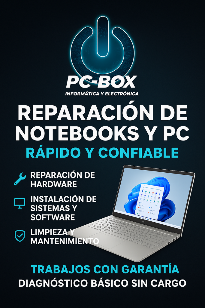 Servicio Tecnico informatico, reparacion de PC, notebooks. Mas de 20 años de experiencia