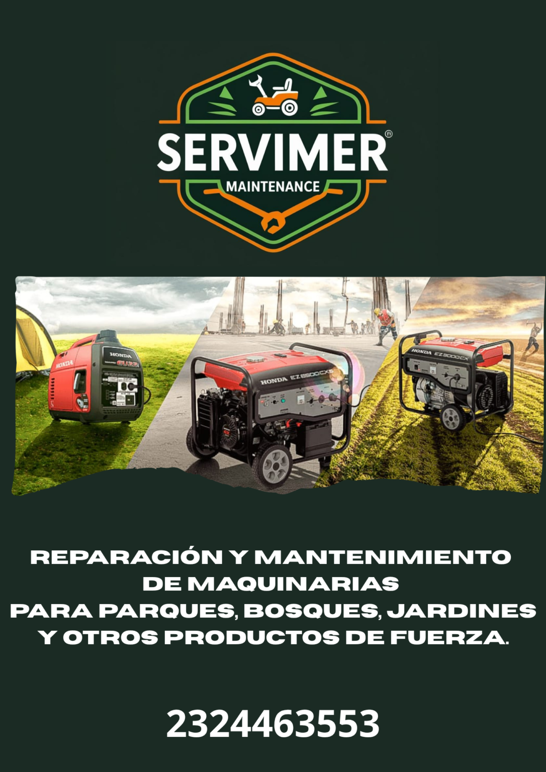 Reparación máquinas de pasto