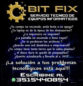 Bit Fix – servicio técnico de PC