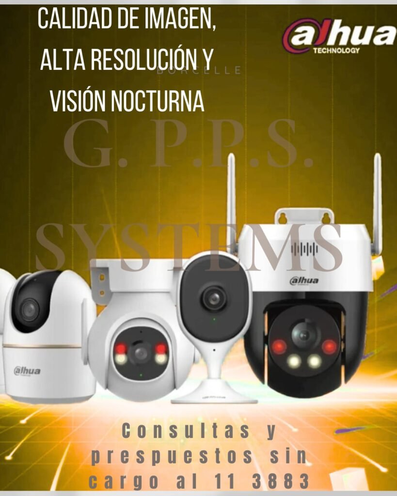G.e.p.s systems .cámaras de seguridad .alarmas .cercos