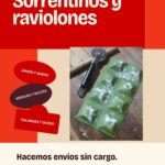 Venta de pastas caseras. Sorrentinos y raviolones.