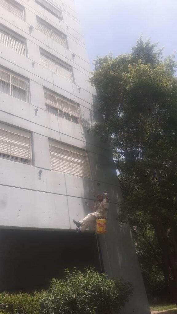 Trabajos en alturas – Pintor sill