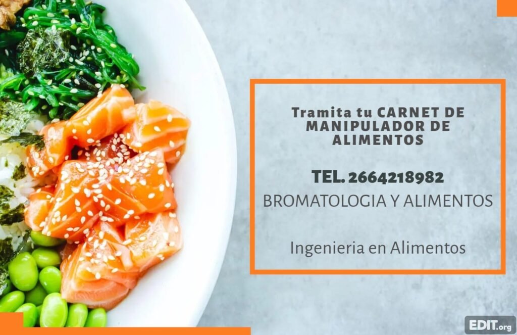 Bromatologia y alimentos