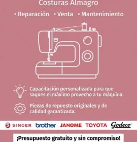 Servicio técnico reparación de máquinas de coser