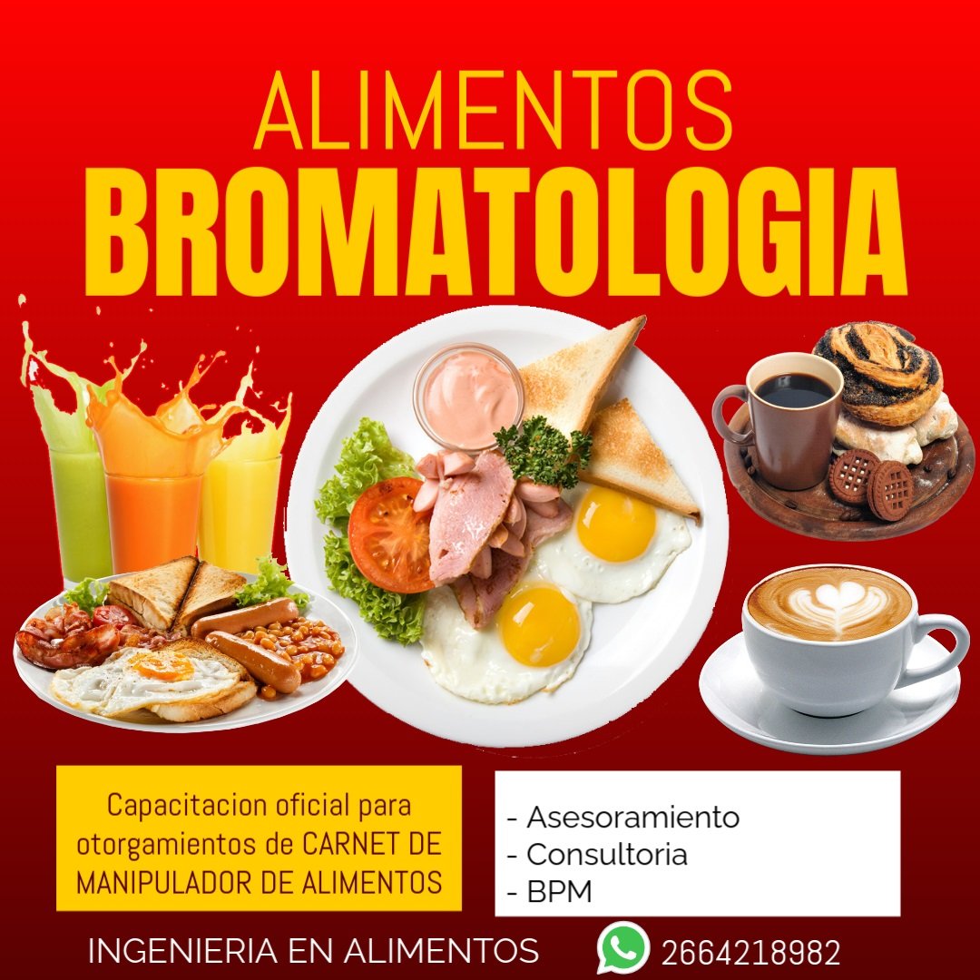 Bromatologia y alimentos