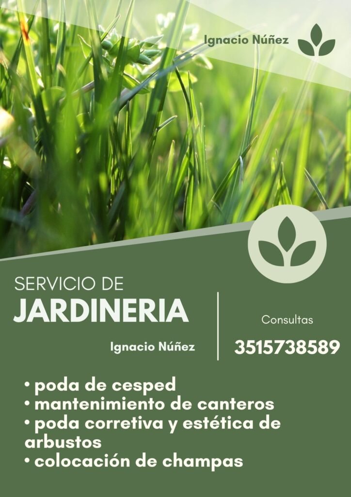 Servicio de Jardinería
