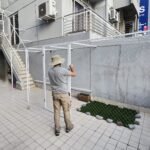 Provisión e instalación de redes en balcones, ventanas, patios y terrazas