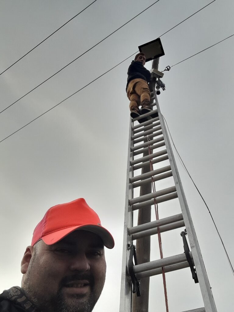 Instalación de camaras