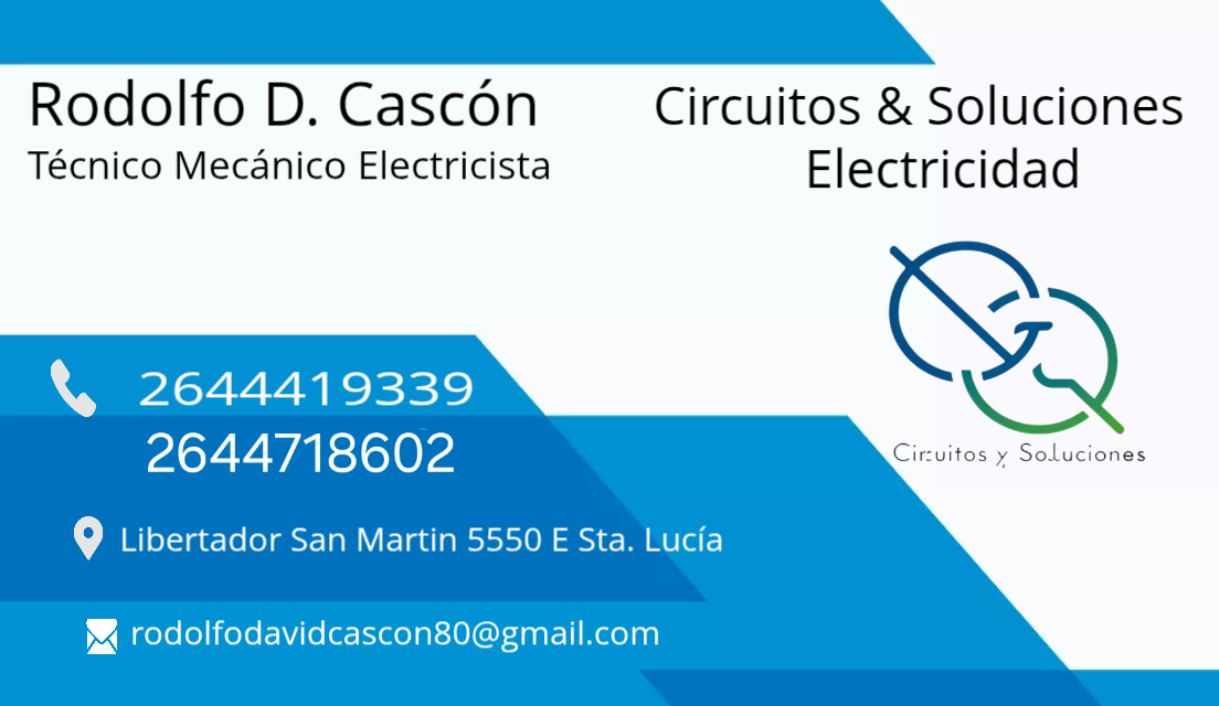 Electricidad comercial domiciliar