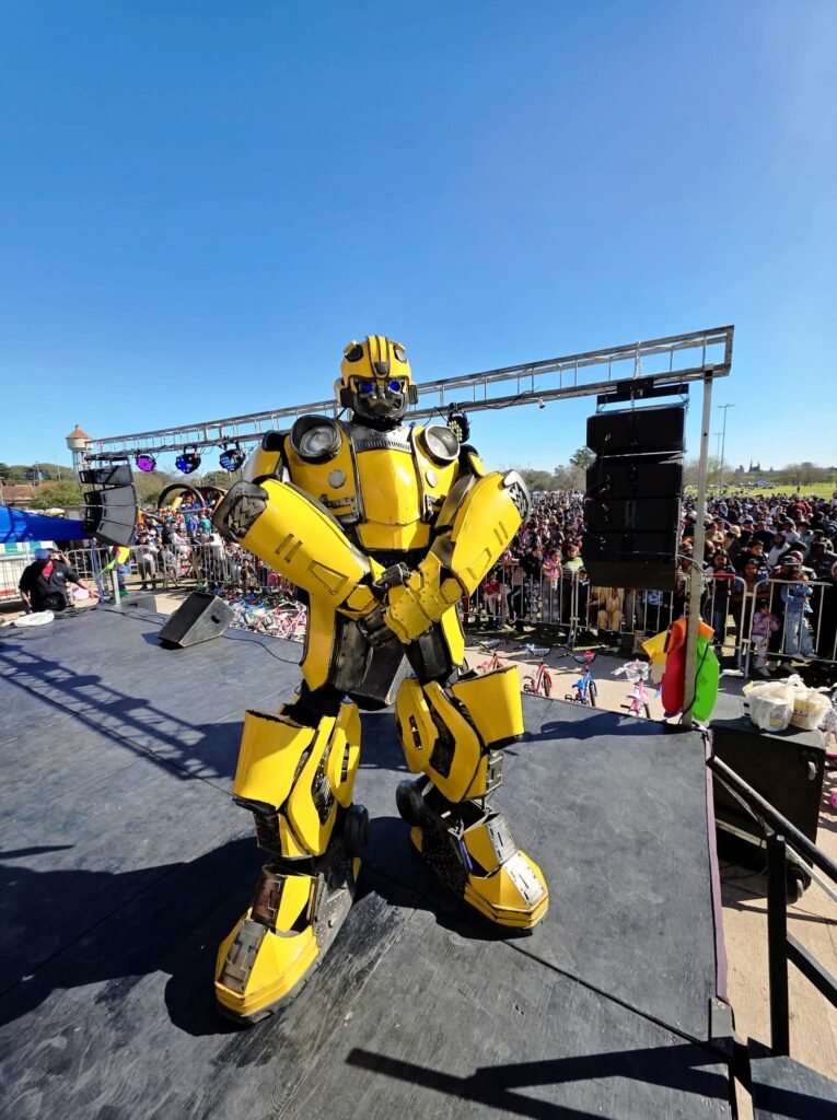 Bailarín zanquero.