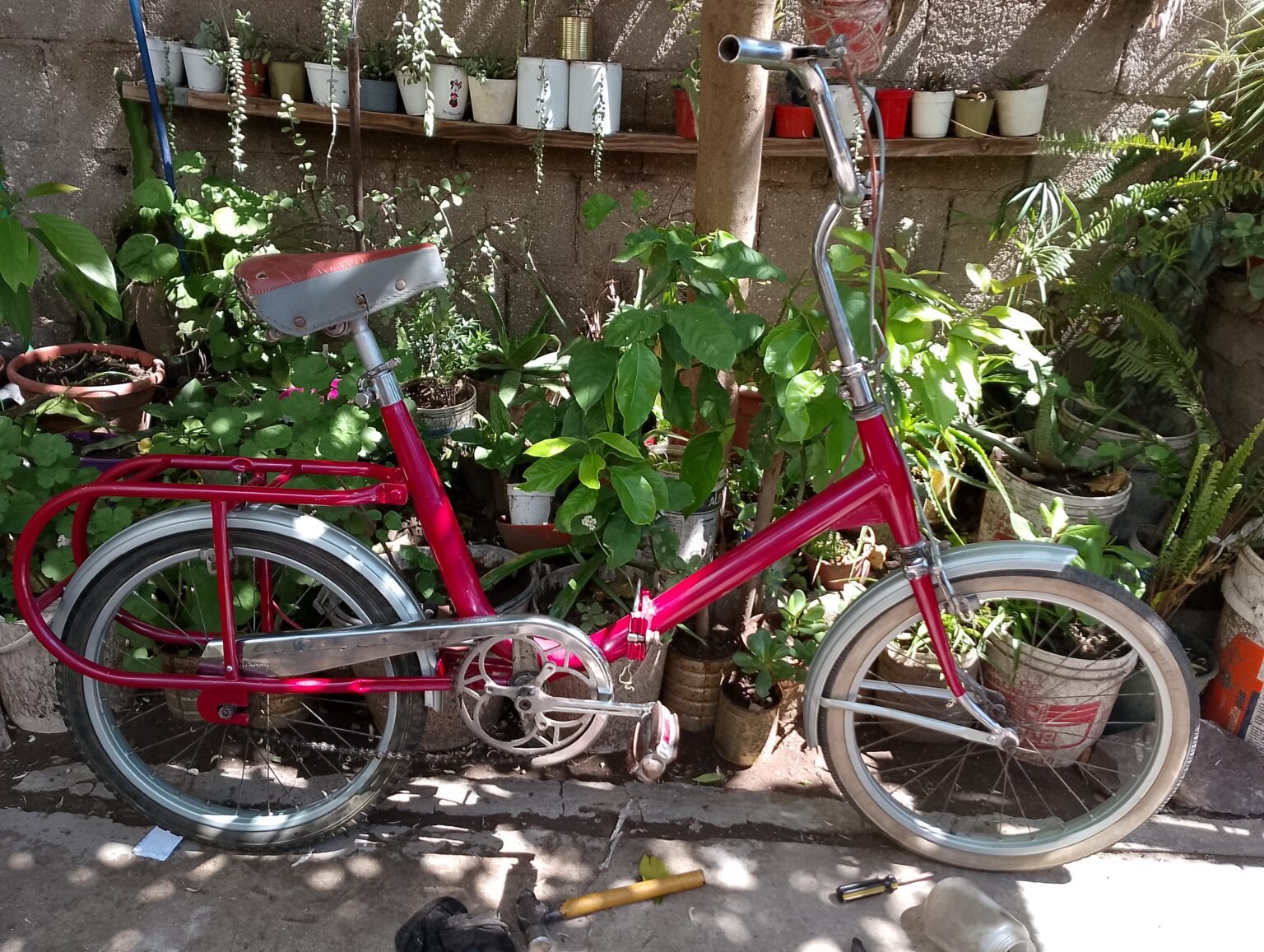 Reparación de bicicleta