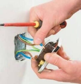 Servicio de electricidad domiciliaria y pintura