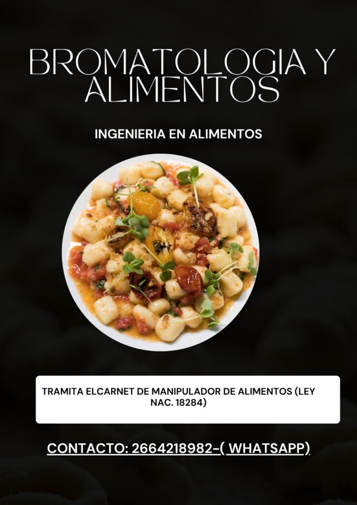 Bromatologia y alimentos