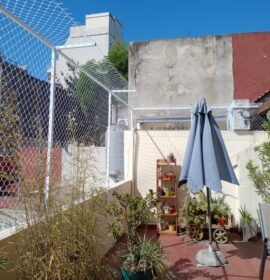 Provisión e instalación de redes en balcones, ventanas, patios y terrazas
