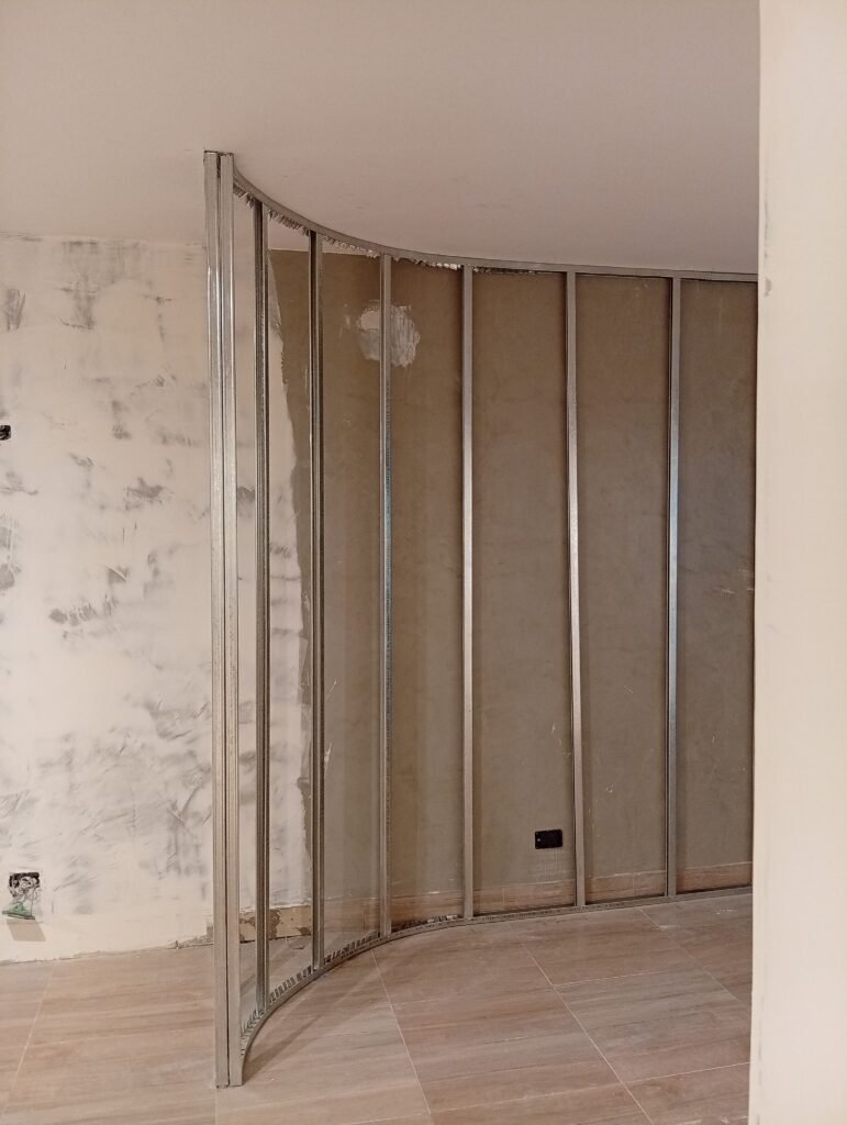 Tevespinta construcción en seco