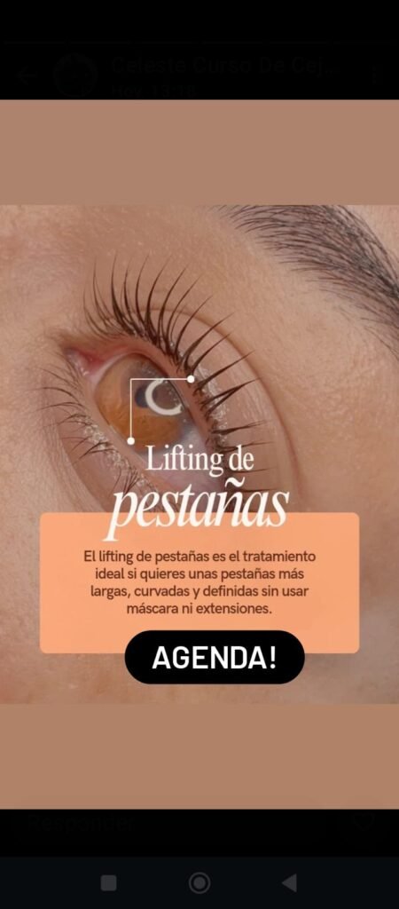 Uñas, pestañas y cejas AINE