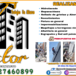 Trabajos en alturas – Pintor silletero – Victor