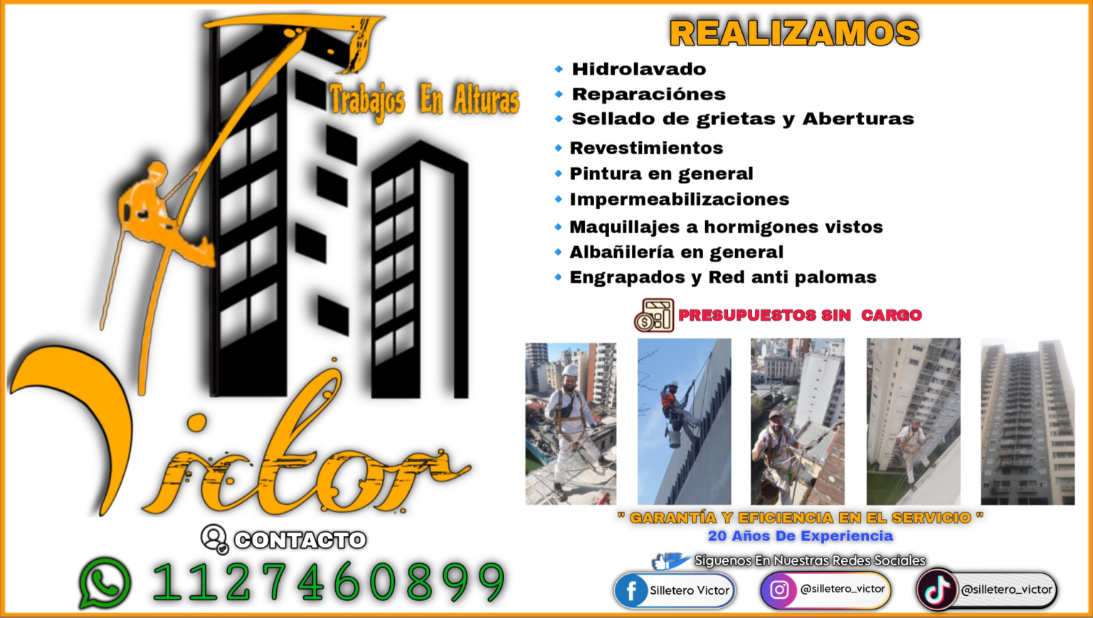 Trabajos en alturas – Pintor sill
