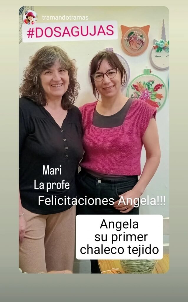 Profesora de tejido