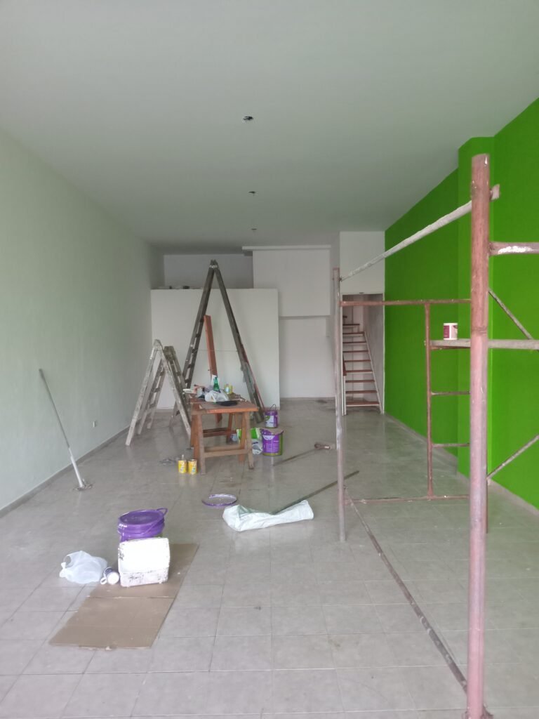 Pintura  y  construcción en seco