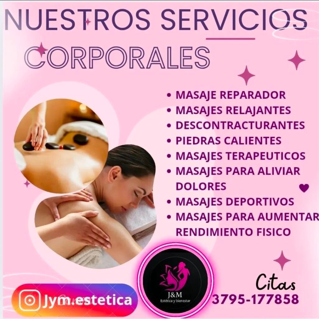 Masajista, esteticista y cosmetologa