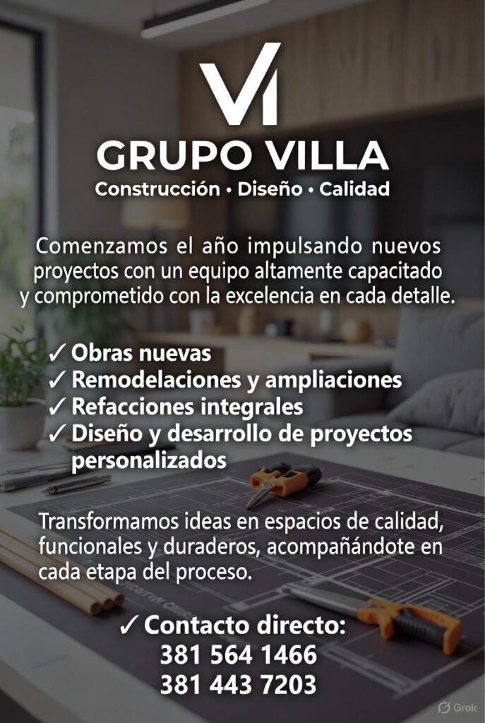 Grupo Villa Construcción – Diseño